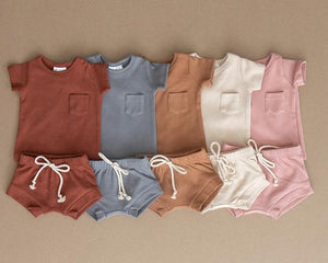 Cotton Shorts // Oat