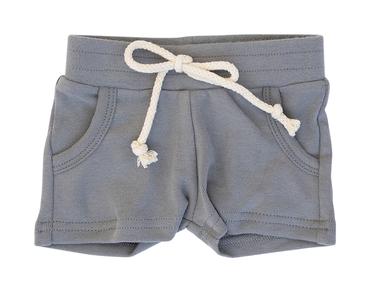 Cotton Pocket Shorts // Slate