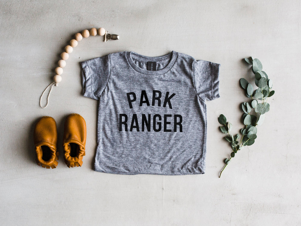 
                
                    Load image into Gallery viewer, &amp;quot;Park Ranger&amp;quot; Tee // Grey
                
            