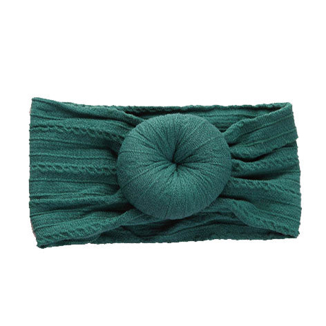 Bun Headband // Emerald