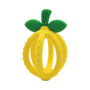 Teething Ball & Training Toothbrush // Lemon Drop