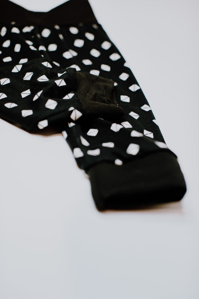 Joggers // Geometric Black & White