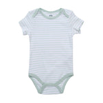 Bodysuit // Minted Stripe