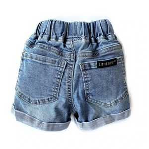 Shorts // Distressed Denim
