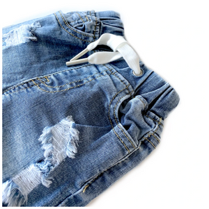 Shorts // Distressed Denim
