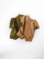 Shortie Romper // Moss
