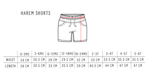 Rolled Harem Shorts // Seafoam Grey