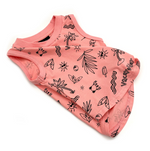 Vacay All Day Graphic Tank // Pink Coral