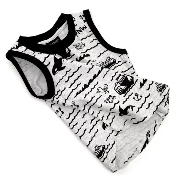 PNW Graphic Tank // Grey