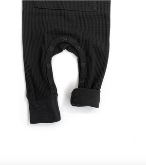 Thermal Romper // Black // 18-24 Month