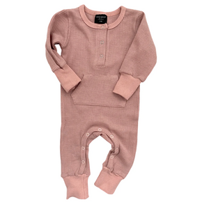 Thermal Romper // Mauve