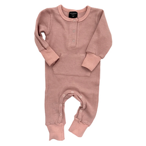 Thermal Romper // Mauve