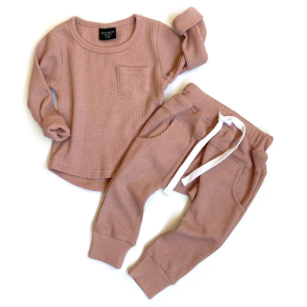 Thermal Long Sleeve Tee // Mauve