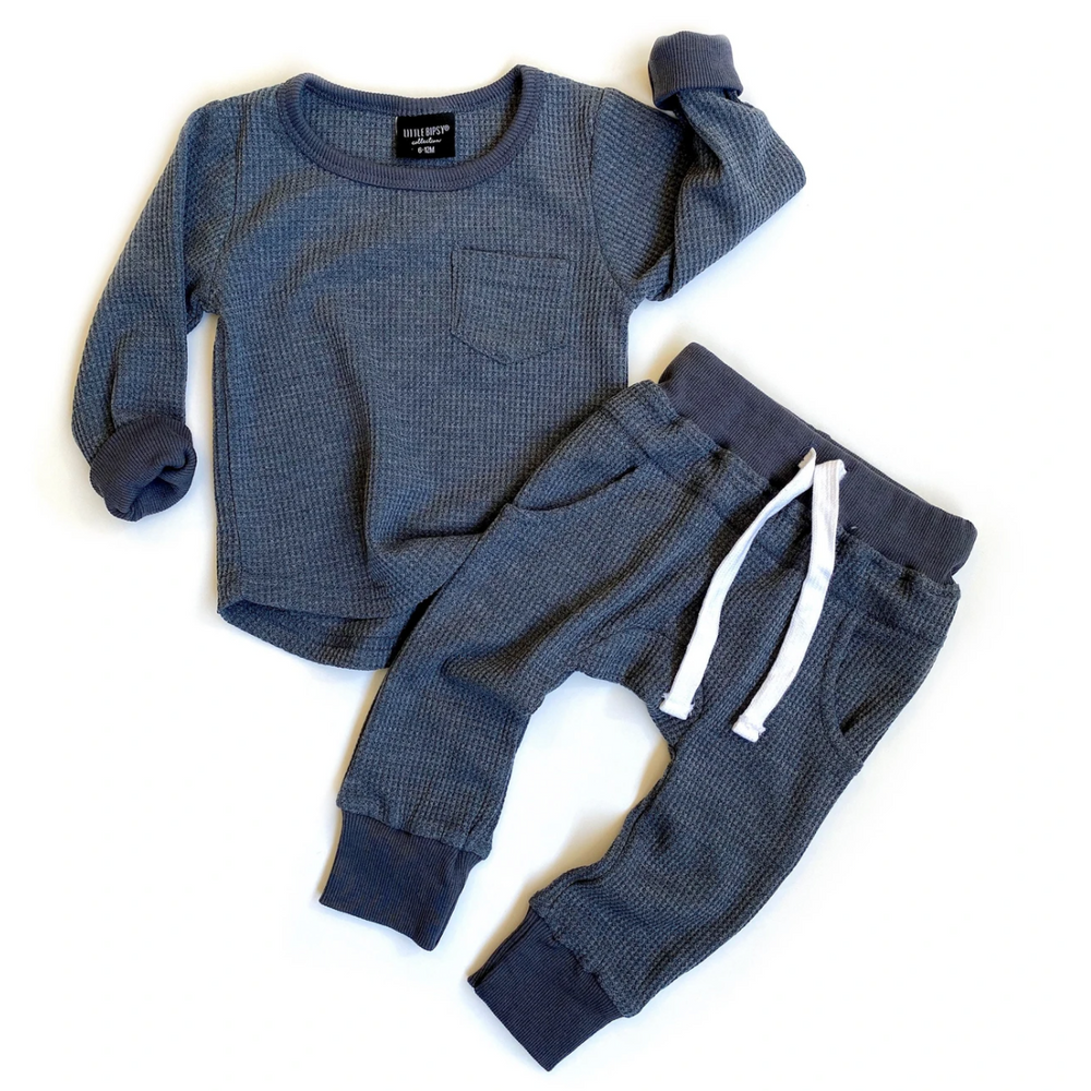 Thermal Joggers // Navy