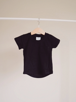 Brushed Cotton Tee // Black