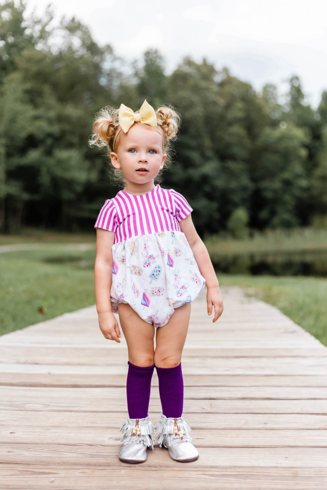 Knee High Socks // Purple Plum