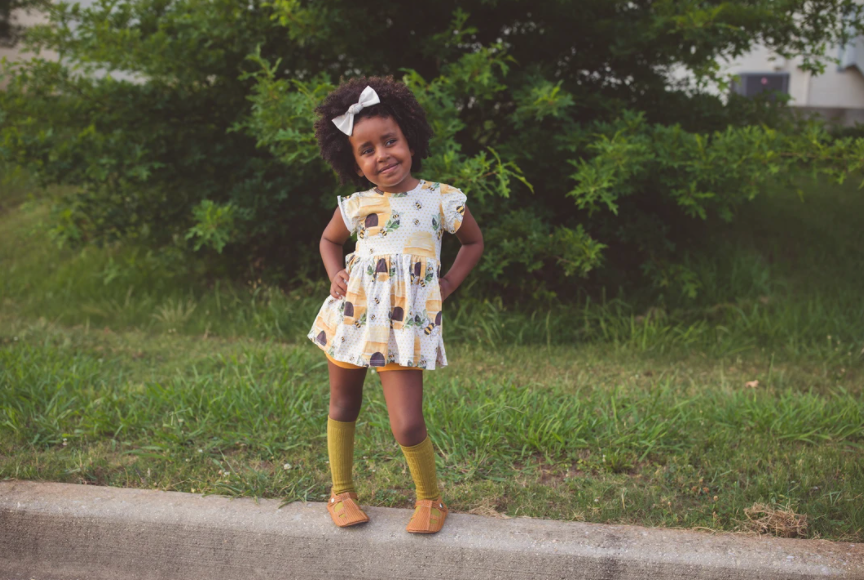 Knee High Socks // Bright Olive Green