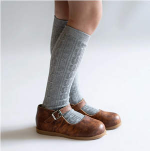 Knee High Socks // Grey