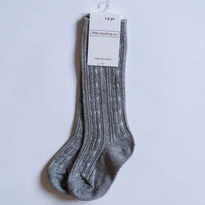 Knee High Socks // Grey