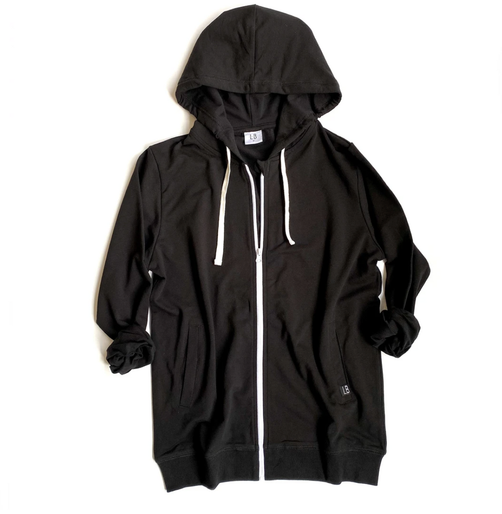 MAMA // Zip Hoodie // Black