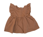 Cotton Ruffle Dress // Honey