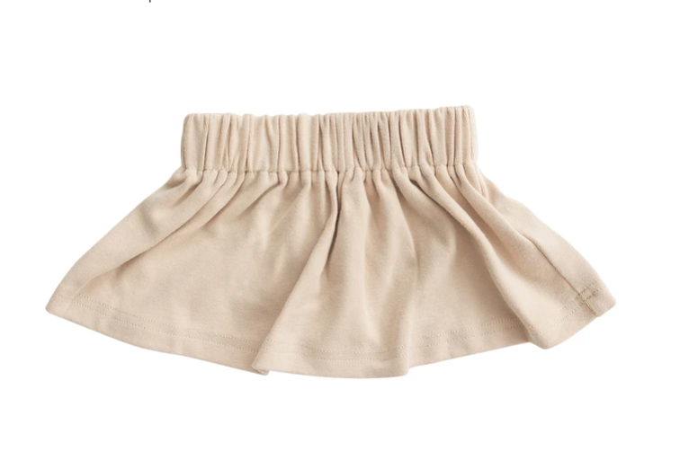 Cotton Skirt // Oat