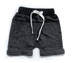 Washed Harem Shorts // Black