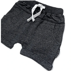 Washed Harem Shorts // Black
