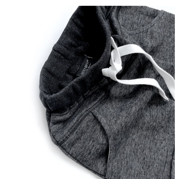 Washed Harem Shorts // Black