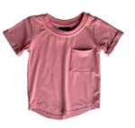 Pocket Tee // Rose