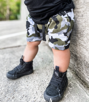 Harem Shorts // Camo