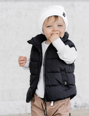 Puffer Vest // Black