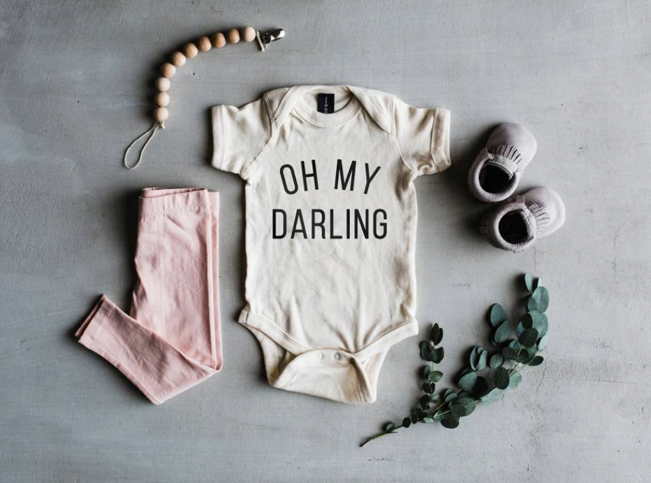 "Oh My Darling" Bodysuit // Cream