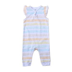 
                
                    Load image into Gallery viewer, Romper // Pastel Stripe
                
            