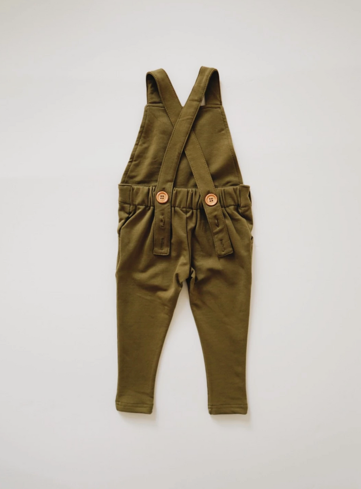 Long Overalls // Olive
