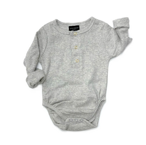 Ribbed Onesie // Grey