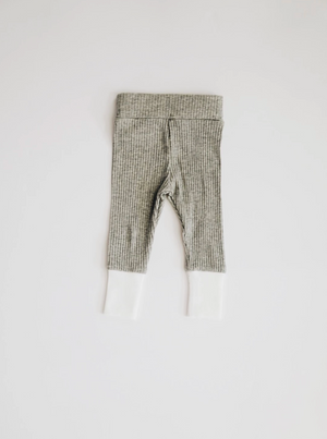 Ribbed Set // Heather Grey