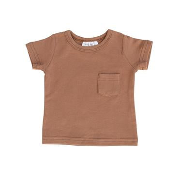 
                
                    Load image into Gallery viewer, Cotton Pocket Tee // Honey
                
            