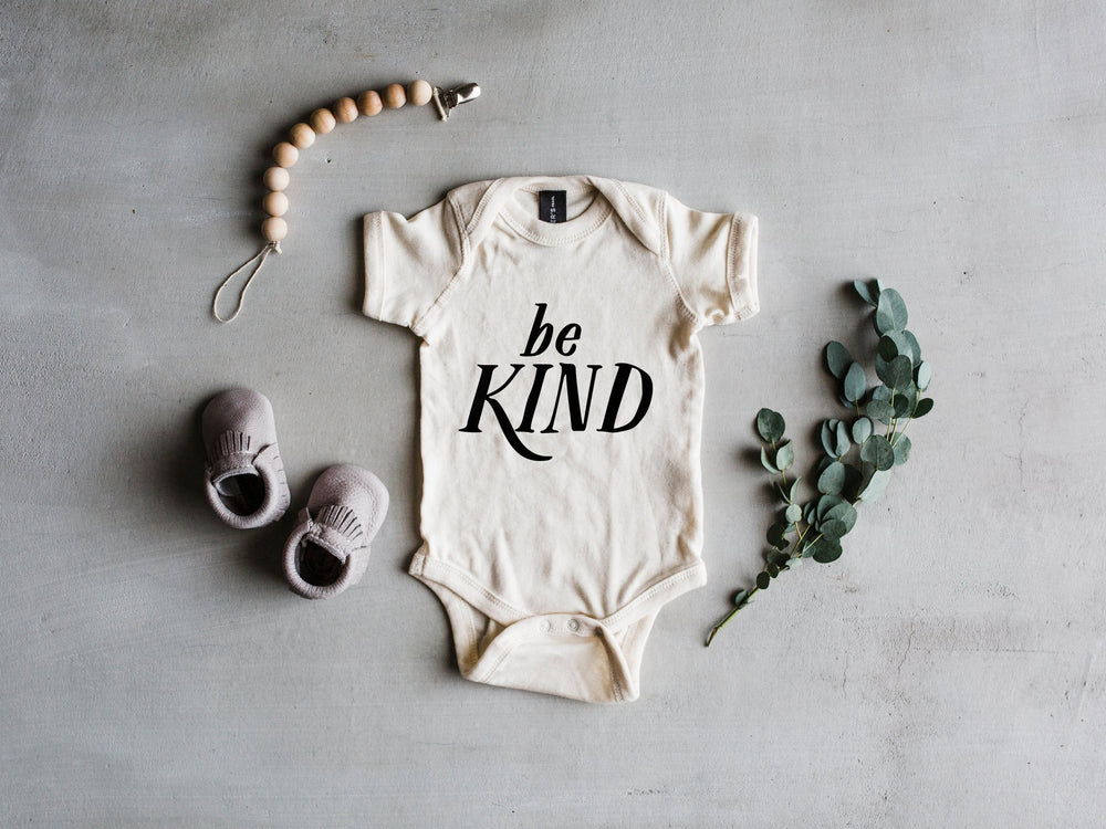 "Be Kind" Bodysuit // Cream