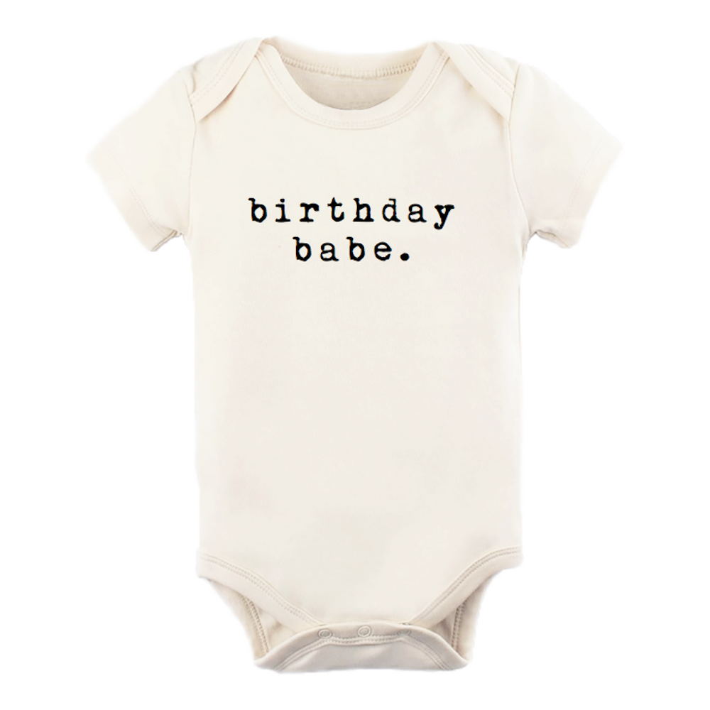 “Birthday Babe” Bodysuit // Natural