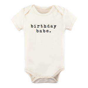 “Birthday Babe” Bodysuit // Natural
