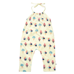 Halter Romper // Ice Cream