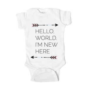 Hello World // Onesie (Newborn)