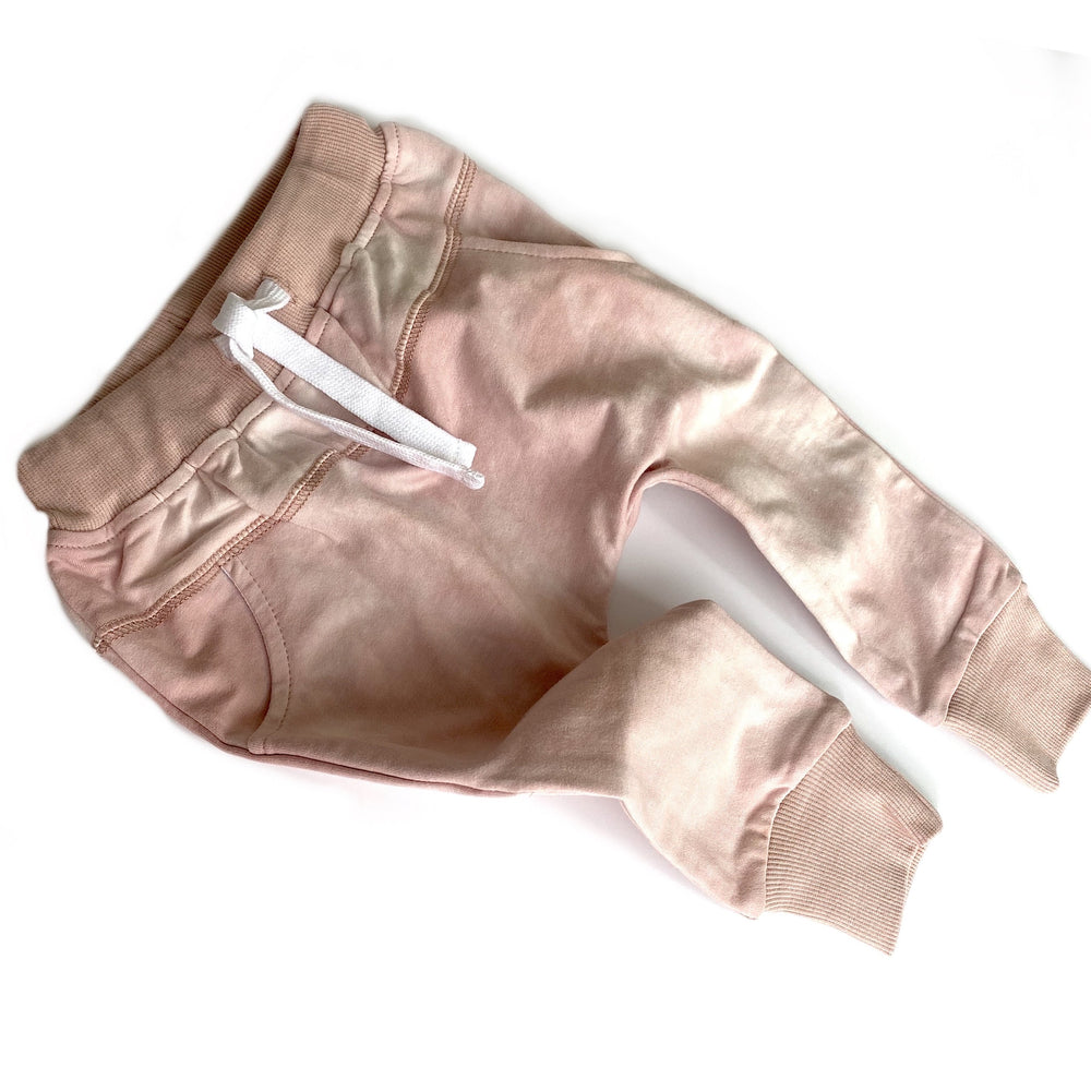 Tie Dye Joggers // Blush