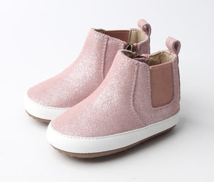 Sparkle Pink Zip Boot // SIZE 2