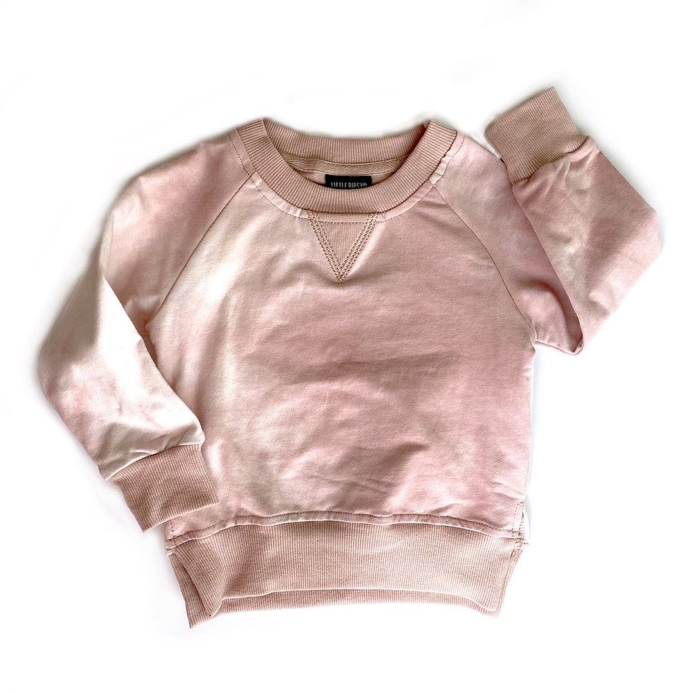 Tie Dye Pullover // BLUSH