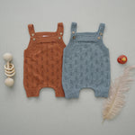 Embellished Short Knit Romper // 2 Color Options