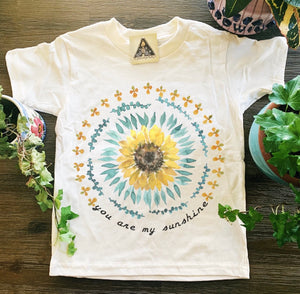 “You Are My Sunshine” Tee // White