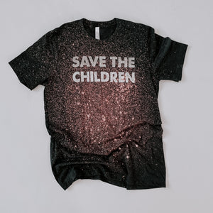
                
                    Load image into Gallery viewer, MAMA // &amp;quot;Save The Children&amp;quot; Tee // 2 Colors Choices
                
            