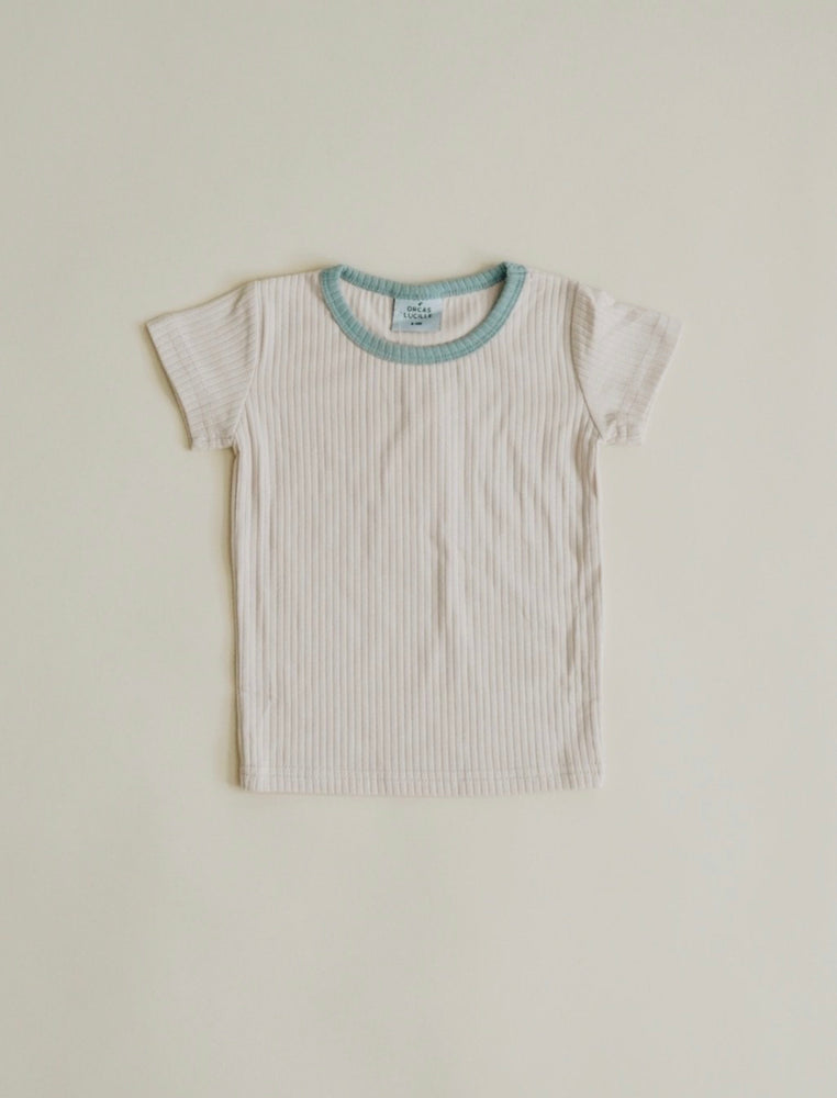 Retro Tee // Cream + Ether